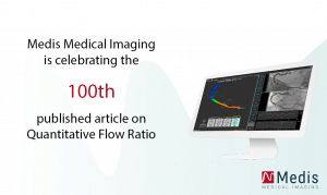 Medis 100th published QFR article celebration poster
