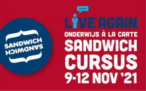 Sandwich cursus poster for social media