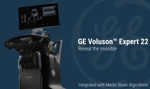 GE voluson expert 22 machine with strain algorithms inside